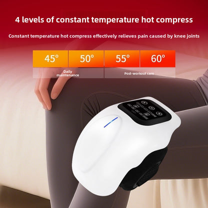 Heated Pulse Massager with Red Light Therapy